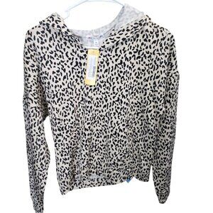 💥NWT  Leopard Print Hoodie Size L